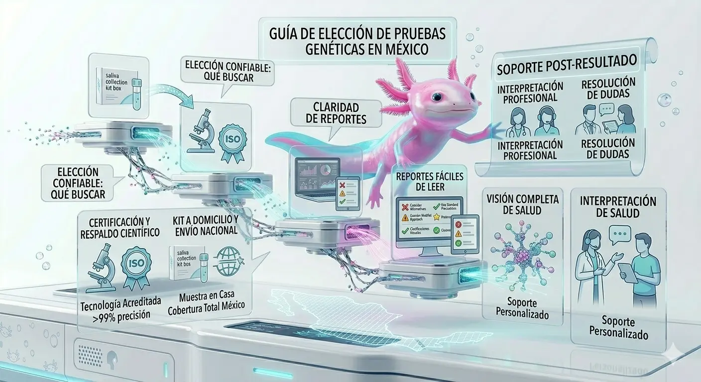 ¿Dónde hacer una prueba genética en México?