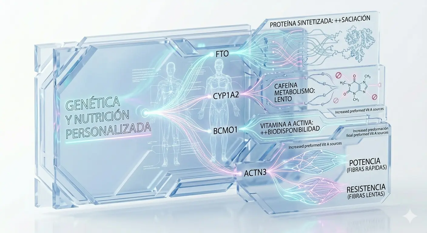 Genética y nutrición personalizada: ¿cómo se relacionan?